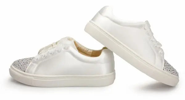 SNEAKERS SATIN ET STRASS Gautsche