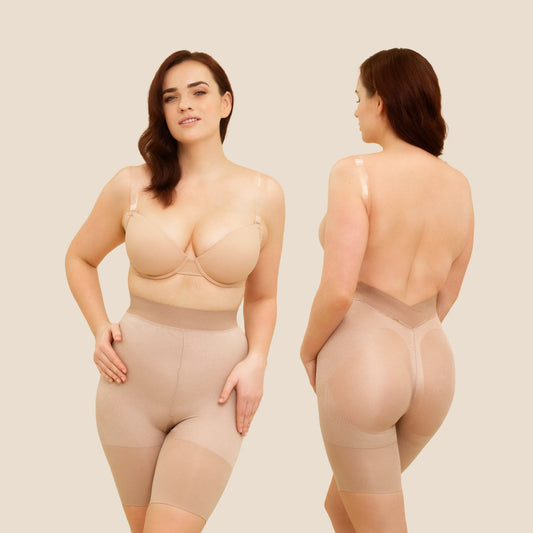 SOUTIEN GORGE DOS NU BACK TO GLAM - NUDE Back to glam