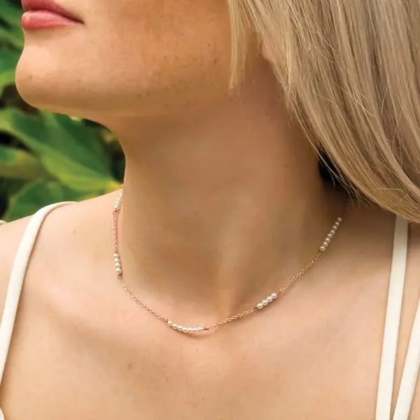 ST. IVES – COLLIER CHAÎNE & PERLES FINES Ivory and co