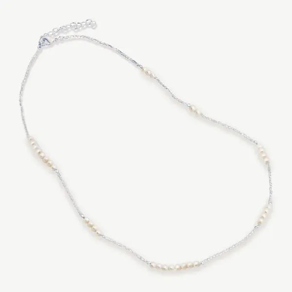 ST. IVES – COLLIER CHAÎNE & PERLES FINES Ivory and co