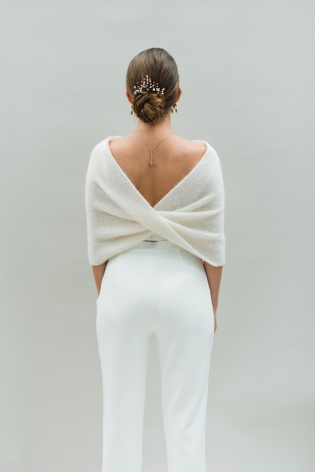 Snood mariage Chaud Nodi Atelier pour cérémonie en extérieur