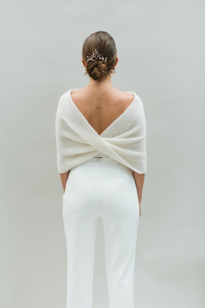 Snood mariage Chaud Nodi Atelier pour cérémonie en extérieur