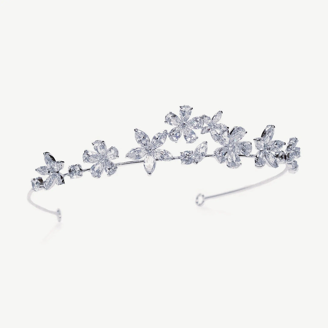 TIARE MARIAGE ORANGE BLOSSOM – CRISTAUX FLORAUX Ivory and co