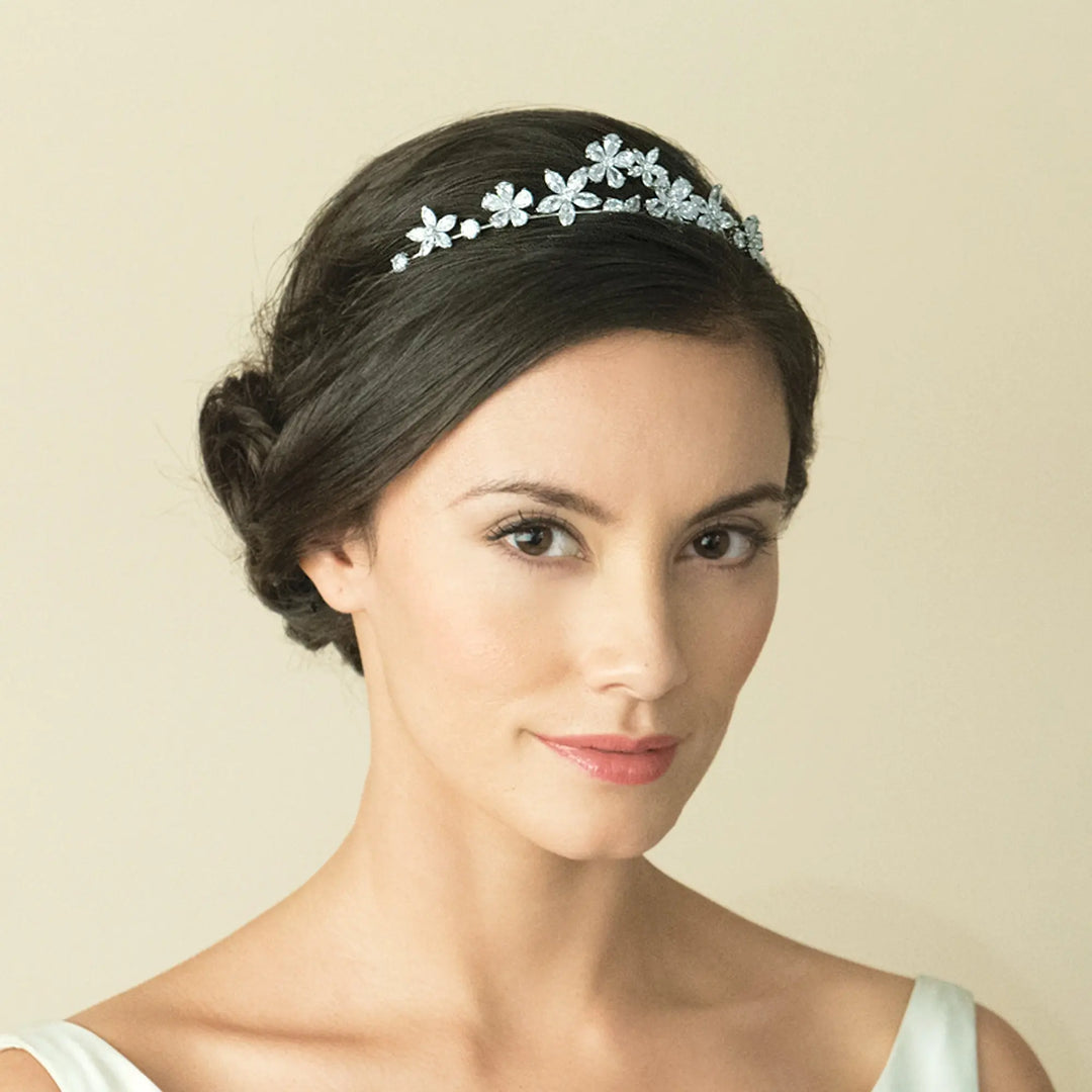 TIARE MARIAGE ORANGE BLOSSOM – CRISTAUX FLORAUX Ivory and co