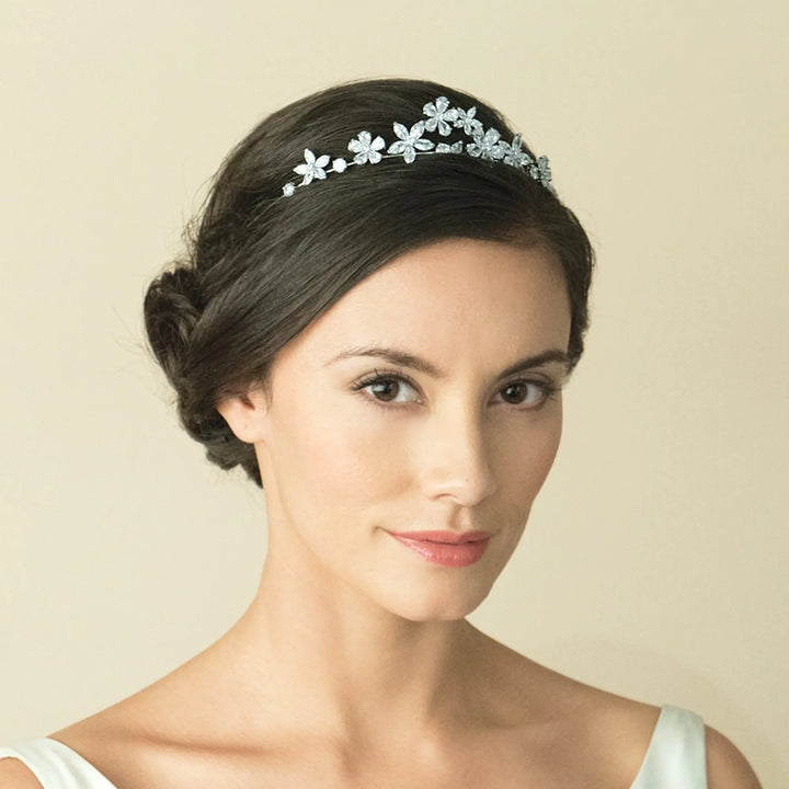 TIARE MARIAGE ORANGE BLOSSOM – CRISTAUX FLORAUX Ivory and co