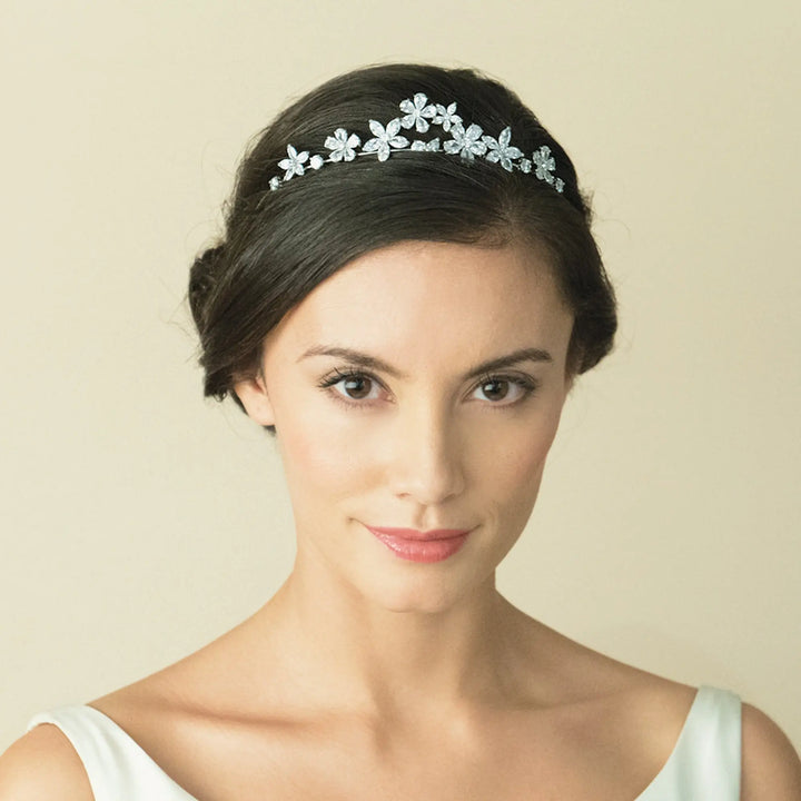 TIARE MARIAGE ORANGE BLOSSOM – CRISTAUX FLORAUX Ivory and co