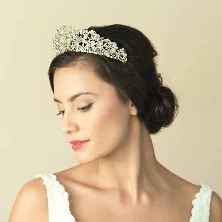 TIARE MARIAGE PHOENIX – CRISTAUX SCINTILLANTS Ivory and co