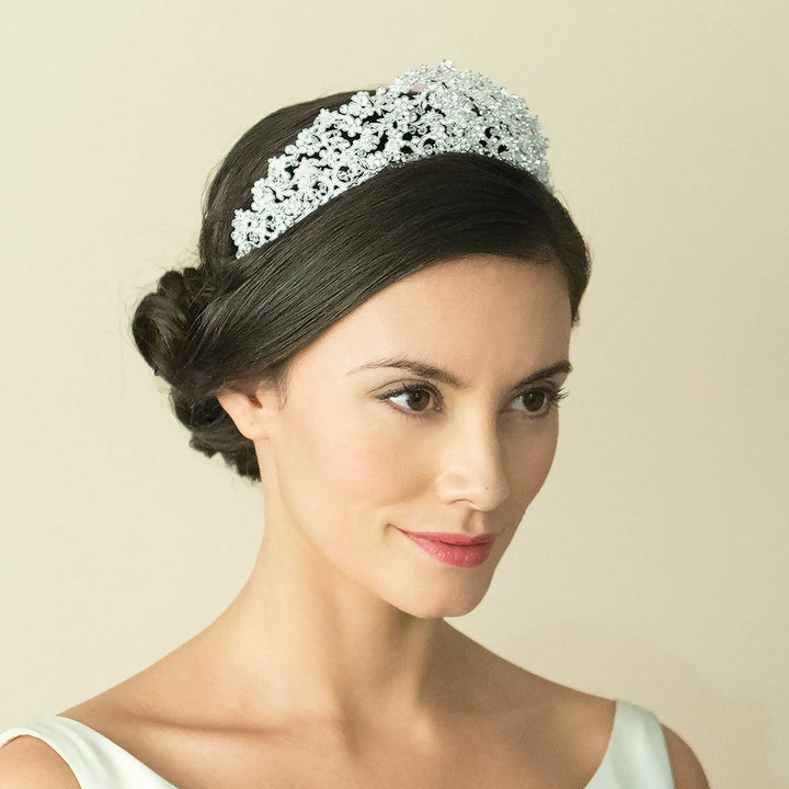 TIARE MARIAGE PHOENIX – CRISTAUX SCINTILLANTS Ivory and co