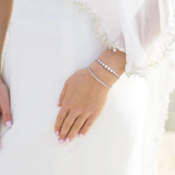 TIVOLI – BRACELET CRISTAUX AJUSTABLE TOGGLE Ivory and co