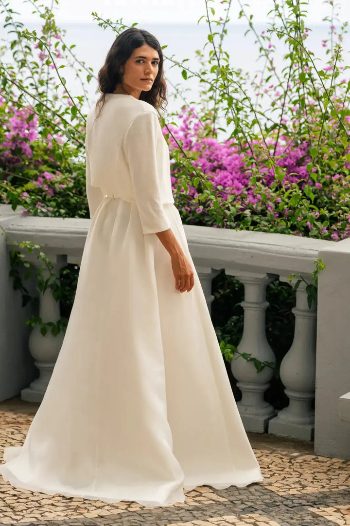 VESTE DE MARIÉE EN TRICOT FIN - MONTÉNÉGRO SW18 Novias