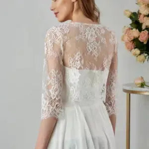 VESTE MARIAGE EN DENTELLE ADDISON Novias