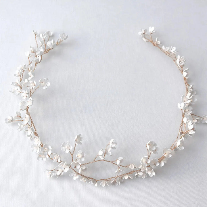 VIGNE DE CHEVEUX MARIÉE ROMY – SOUPLE ET ROMANTIQUE SallyJaneBridal