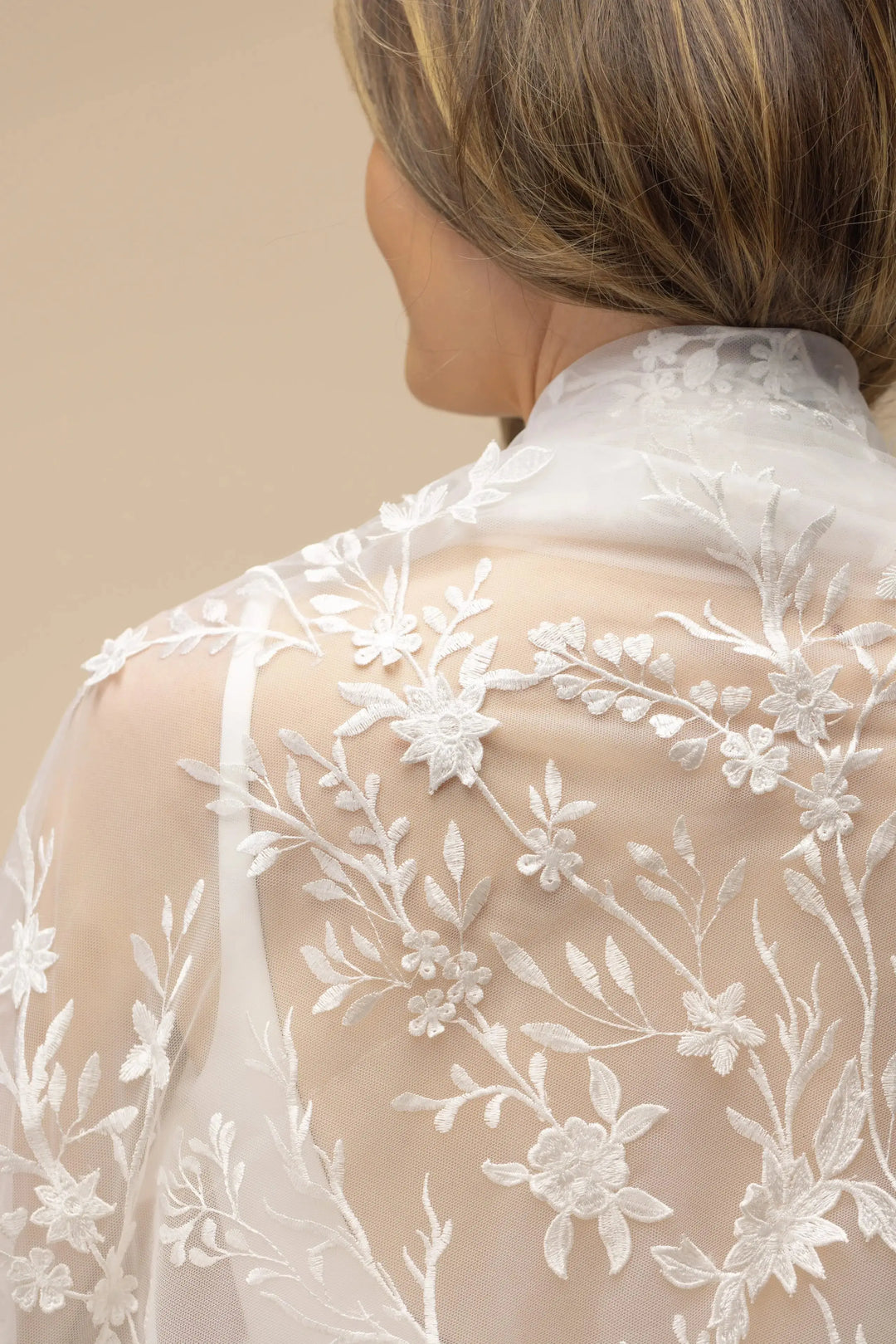 VOILE DE MARIÉE CATHÉDRALE 300 CM BRODÉ FEUILLAGE – INSPIRATION BOTANIQUE | PBV9085 THE PERFECT BRIDAL COMPANY