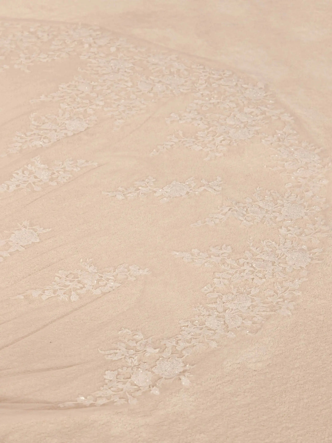 VOILE DE MARIÉE S514 – LONGUEUR CATHÉDRALE 280 CM AVEC BORDURE DENTELLE 3D (Copie) Bianco Evento