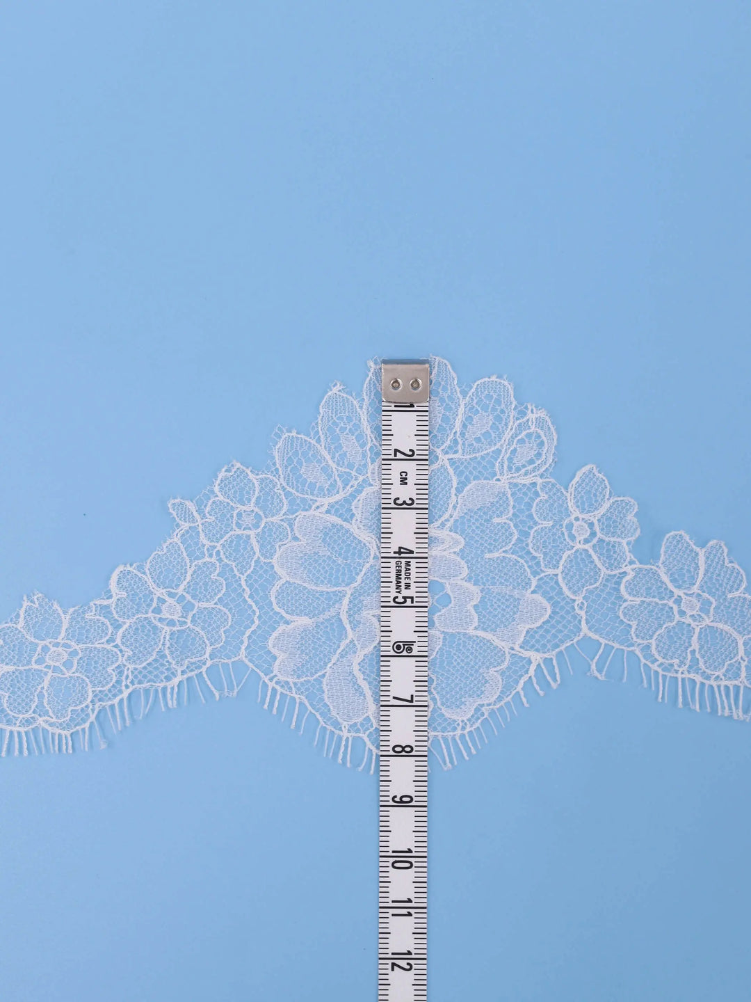 VOILE LONG EN TULLE SOFT AVEC BORDURE EN DENTELLE – 250 CM- S218 BIANCO EVENTO