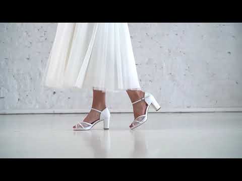 CHAUSSURES DE MARIÉE MADELINE – TALON COMPENSÉ DENTELLE TRANSLUCIDE