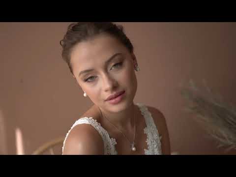 PARURE DE BIJOUX MARIÉE CRISTAUX ZIRCONIUM & PERLES – JSC35