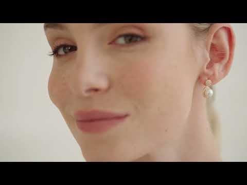 VIGNE CHEVEUX MARIÉE PERLES ET PETITES FLEURS - HB0419