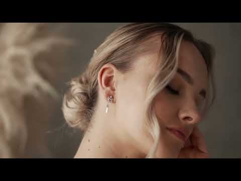 PARURE MARIAGE CRISTAUX ZIRCONS & PERLES JS1019